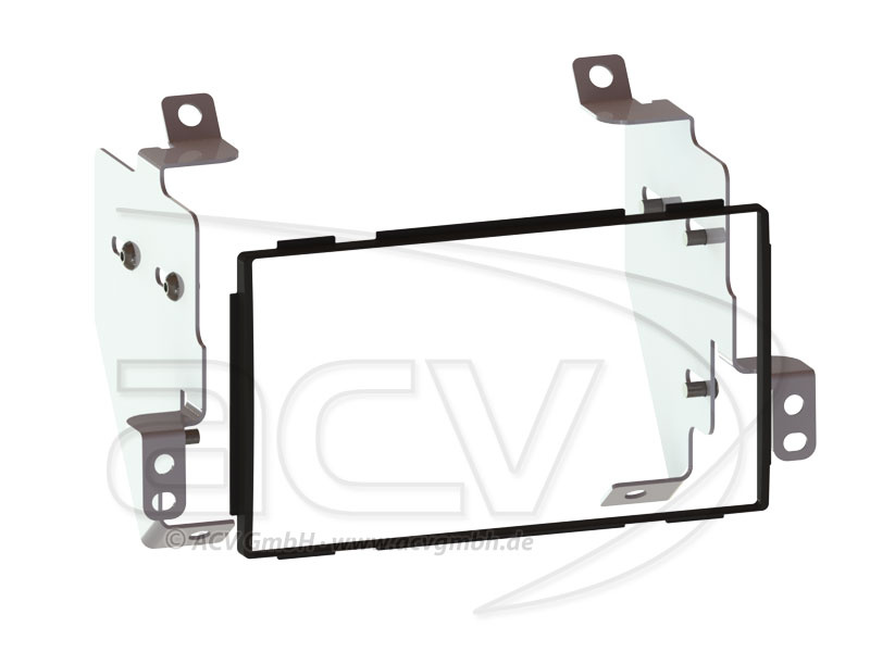Einbaurahmen 2-DIN Nissan Note 04-