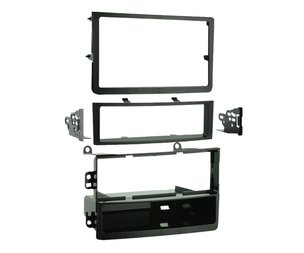 Einbaurahmen 2-DIN mit Ablagefach, Nissan 350Z 2006-2009