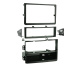 Einbaurahmen 2-DIN mit Ablagefach, Nissan 350Z 2006-2009 Einbaurahmen 2-DIN mit Ablagefach, Nissan 350Z 2006-2009