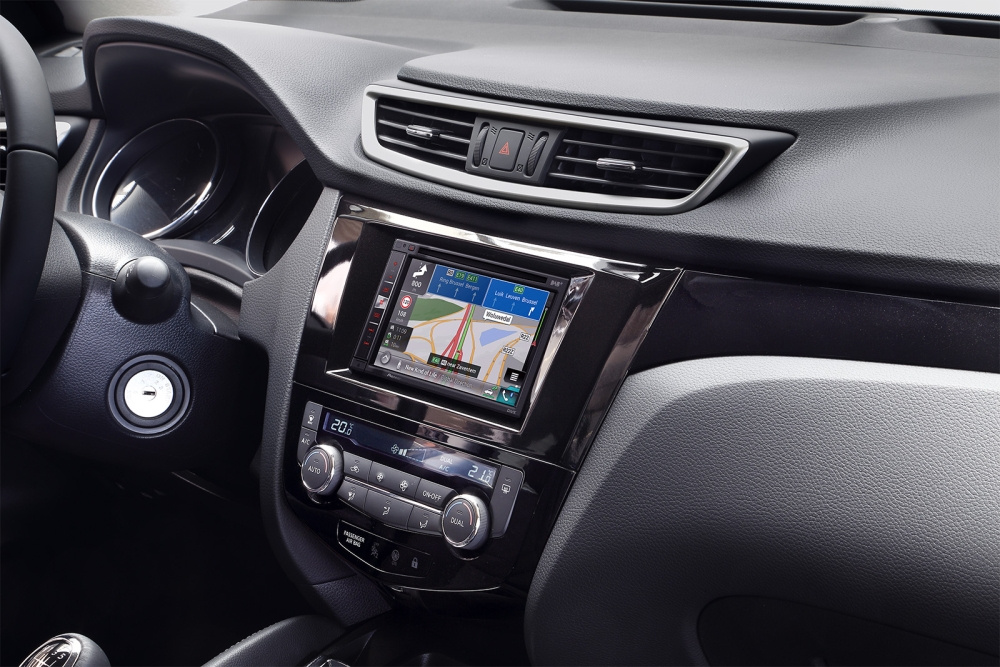Einbaurahmen 2-DIN Nissan Qashqai/X-Trail