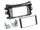 Einbaurahmen 2-DIN Nissan/Renault, piano black Einbaurahmen 2-DIN Nissan/Renault, piano black