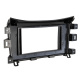Einbaurahmen 2-DIN Nissan/Renault, piano black Einbaurahmen 2-DIN Nissan/Renault, piano black