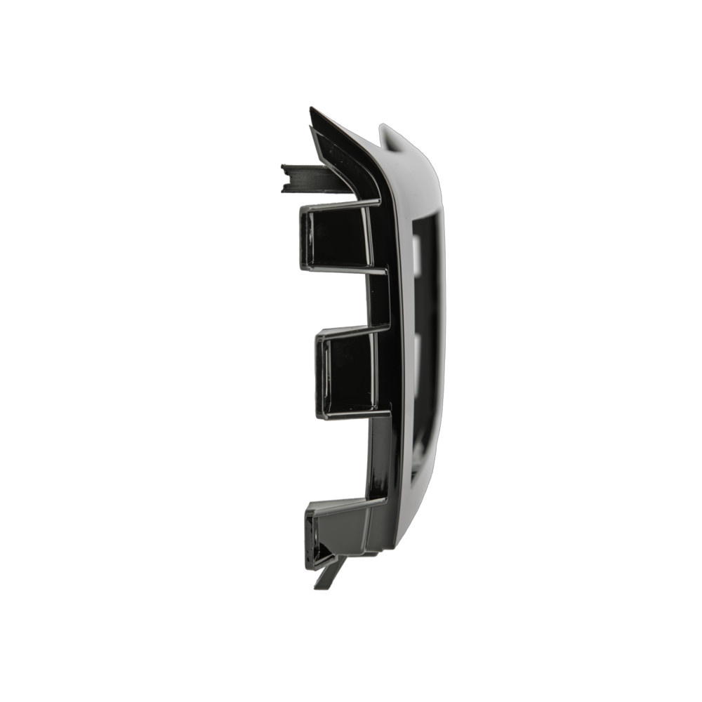 Einbaurahmen 2-DIN Nissan/Renault, piano black