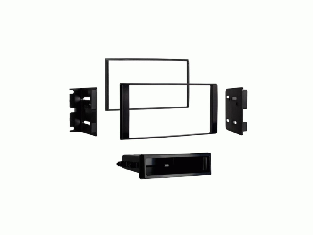 Einbaurahmen 2-DIN mit Ablagefach, Nissan NV200/Chevrolet Express