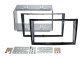 ACV Einbaurahmen 2-DIN Opel, piano-black ACV Einbaurahmen 2-DIN Opel, piano-black