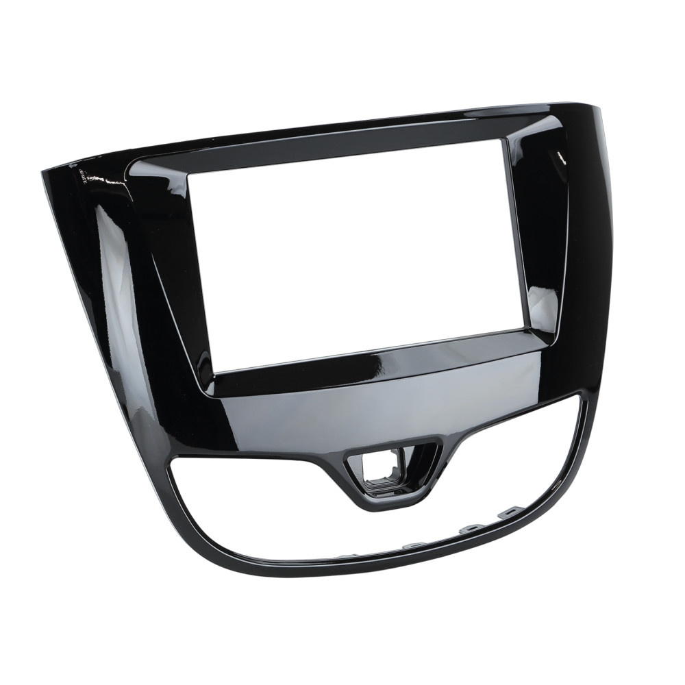 Einbaurahmen 2-DIN Opel Karl 2017-2019, piano black