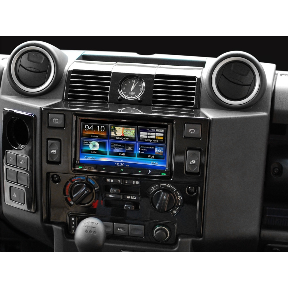 Montagerahmen 2-DIN Landrover Defender