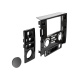 Montagerahmen 2-DIN Landrover Defender Montagerahmen 2-DIN Landrover Defender