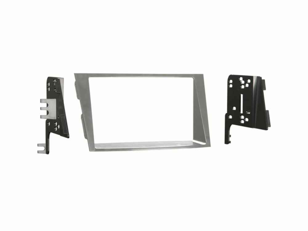 Montagerahmen 2-DIN Subaru Legacy/Outback, silber
