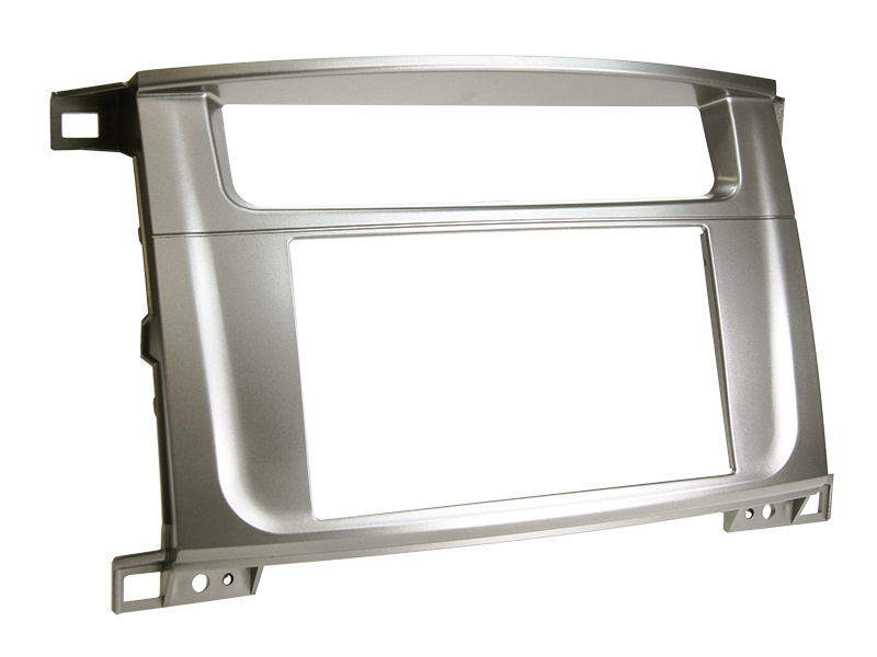 Montagerahmen 2-DIN Toyota Land Cruiser -07 Silber