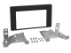 Einbaurahmen 2-DIN Toyota Aygo X, matt schwarz Einbaurahmen 2-DIN Toyota Aygo X, matt schwarz