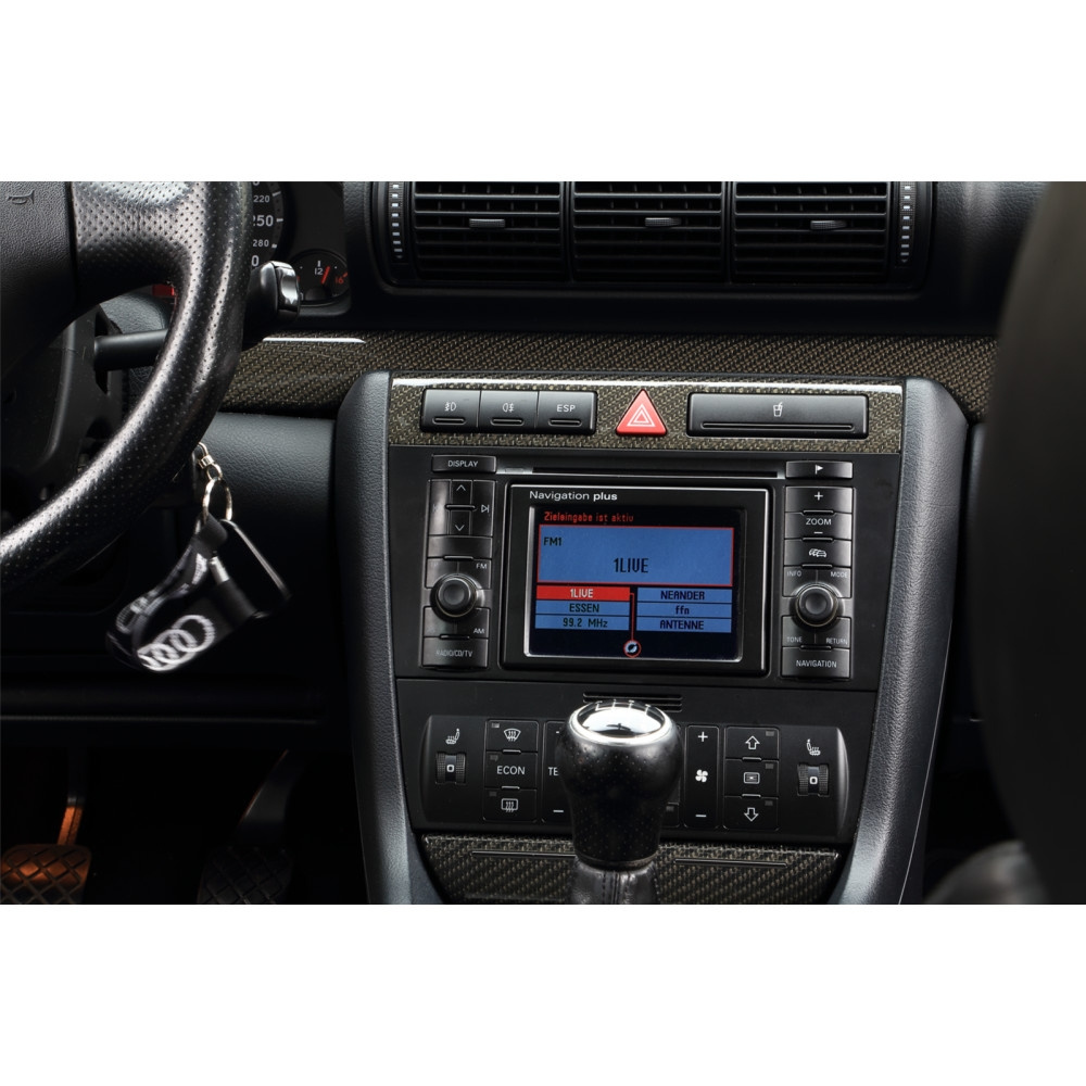 Einbaurahmen Audi A4 99-01 Doppel-DIN