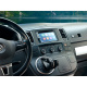 Einbaurahmen 2-DIN VW T5/Touareg, schwarz Einbaurahmen 2-DIN VW T5/Touareg, schwarz