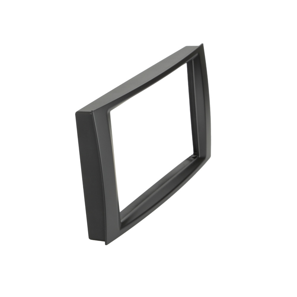 Einbaurahmen 2-DIN VW T5/Touareg, schwarz