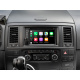Einbaurahmen 2-DIN VW T5/Touareg, schwarz Einbaurahmen 2-DIN VW T5/Touareg, schwarz