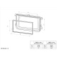 Einbaurahmen 2-DIN VW Touran 2015-2021, Piano Black Einbaurahmen 2-DIN VW Touran 2015-2021, Piano Black