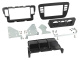 Einbaurahmen 2-DIN Seat/Skoda/VW, schwarz Einbaurahmen 2-DIN Seat/Skoda/VW, schwarz
