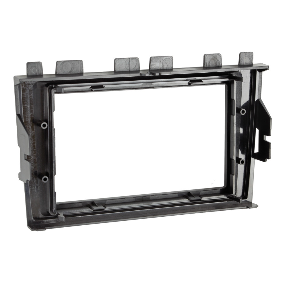 Einbaurahmen 2-DIN VW Polo/T6.1, schwarz