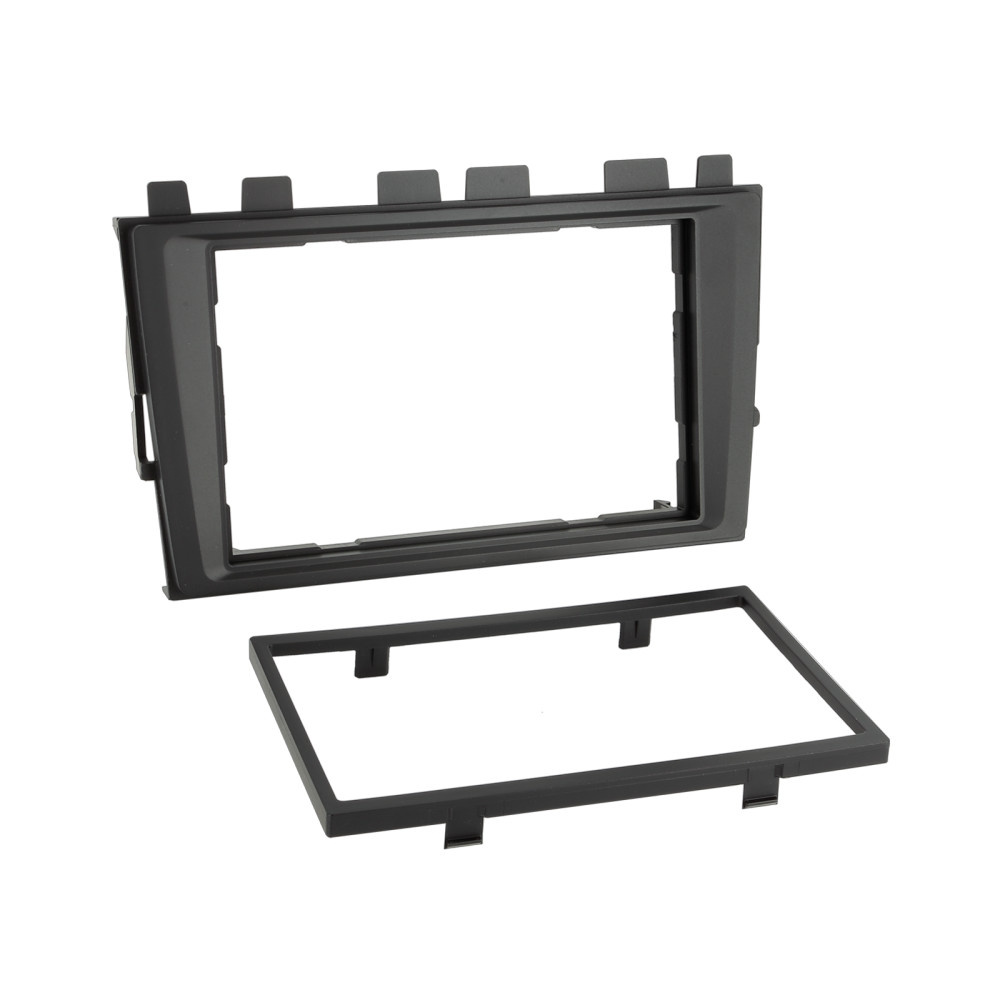 Einbaurahmen 2-DIN VW Polo/T6.1, schwarz