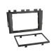 Einbaurahmen 2-DIN VW Polo/T6.1, schwarz Einbaurahmen 2-DIN VW Polo/T6.1, schwarz