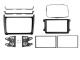 Einbaurahmen 2-DIN VW Polo 2014-2017, Piano Black Einbaurahmen 2-DIN VW Polo 2014-2017, Piano Black
