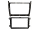 Einbaurahmen 2-DIN VW Polo 2014-2017, Piano Black Einbaurahmen 2-DIN VW Polo 2014-2017, Piano Black