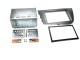 Einbaurahmen 2-DIN Seat Leon 2005, Anthrazit Einbaurahmen 2-DIN Seat Leon 2005, Anthrazit