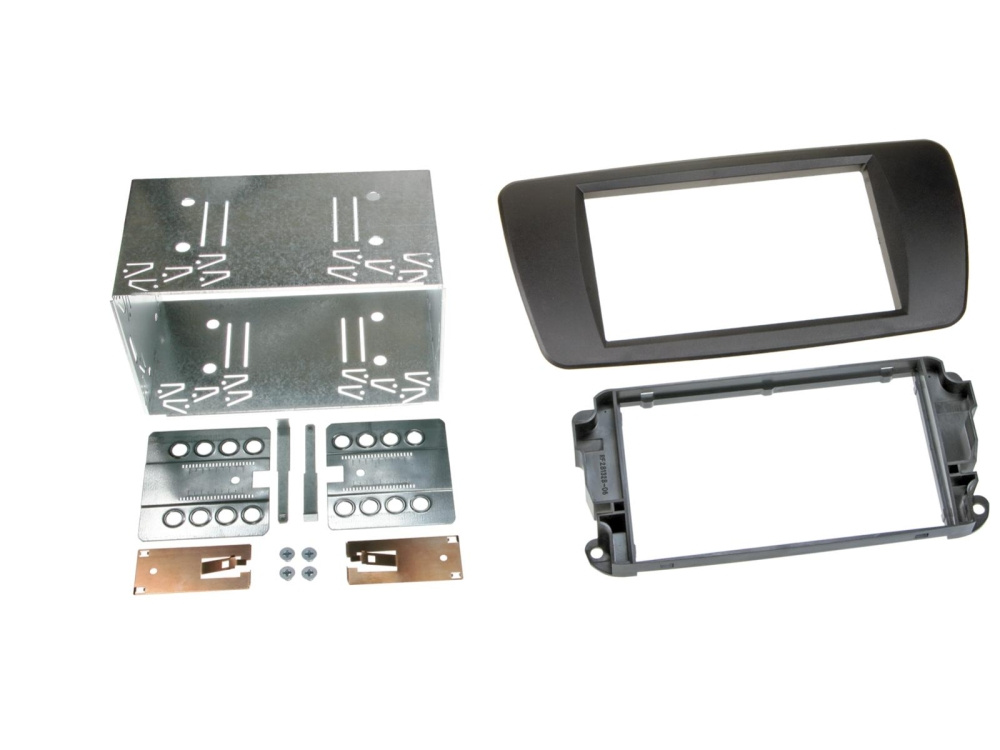 ACV Einbaurahmen 2-DIN Seat Ibiza, nit black
