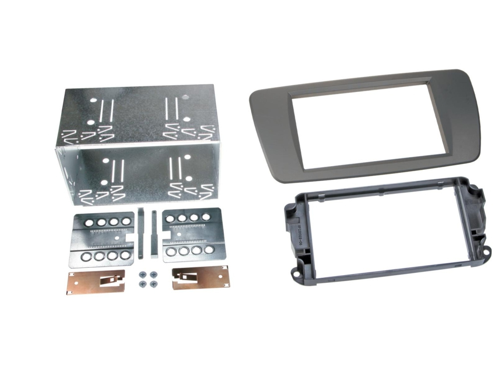 Einbaurahmen 2-DIN Seat Ibiza, conemara grey