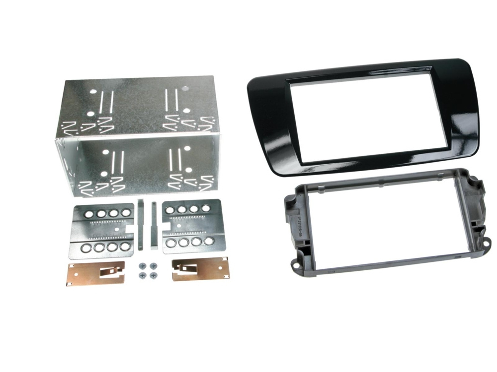 ACV Einbaurahmen 2-DIN Seat Ibiza, piano black