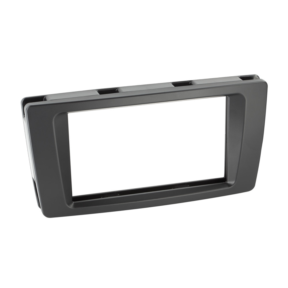 Einbaurahmen 2-DIN Skoda Octavia/Yeti, schwarz