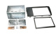 Einbaurahmen 2-DIN Volvo S60/V60/S70/V70/XC70 schwarz Einbaurahmen 2-DIN Volvo S60/V60/S70/V70/XC70 schwarz