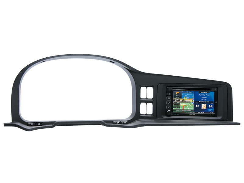 Einbaurahmen MAN TGX 2-din