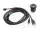 USB + AUX 3,5 mm chassiemontierter Anschluss mit 1,5 m Kabel USB + AUX 3,5 mm chassiemontierter Anschluss mit 1,5 m Kabel