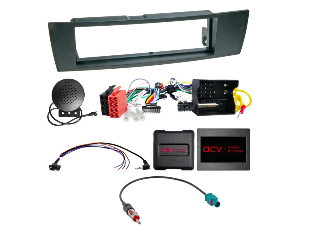 1-DIN Einbauset BMW 1/3/X1/Z4, 40-polig