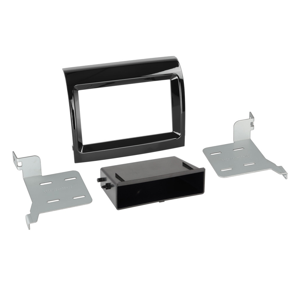 2-DIN Einbauset (Info-Adapter) mit Ablagefach Citroen/Fiat/Opel/Peugeot - 2014 - 2021