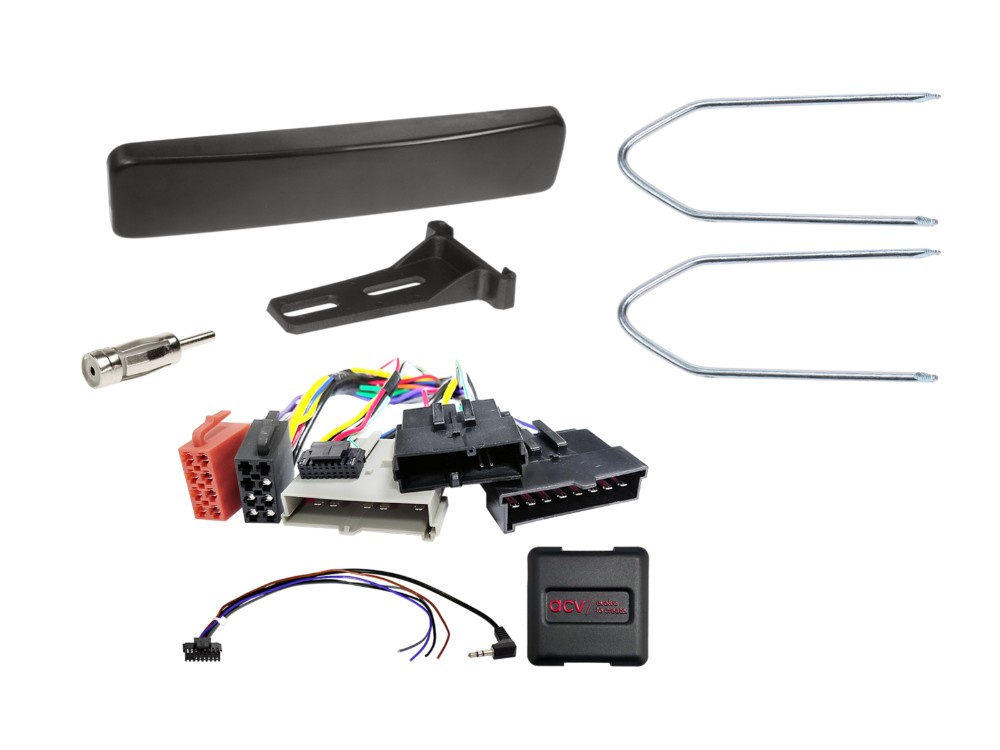 1-DIN Kit Ford schwarz 8Pin/8Pin/17Pin Lenkradsteuerung