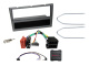1-DIN Einbauset mit Ablagefach Opel, metallisches Anthrazit 1-DIN Einbauset mit Ablagefach Opel, metallisches Anthrazit