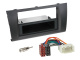 1/2-DIN Einbauset mit Ablagefach, Suzuki Swift 1/2-DIN Einbauset mit Ablagefach, Suzuki Swift