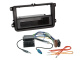 1/2-DIN Einbauset mit Ablagefach Seat/Skoda/VW 1/2-DIN Einbauset mit Ablagefach Seat/Skoda/VW