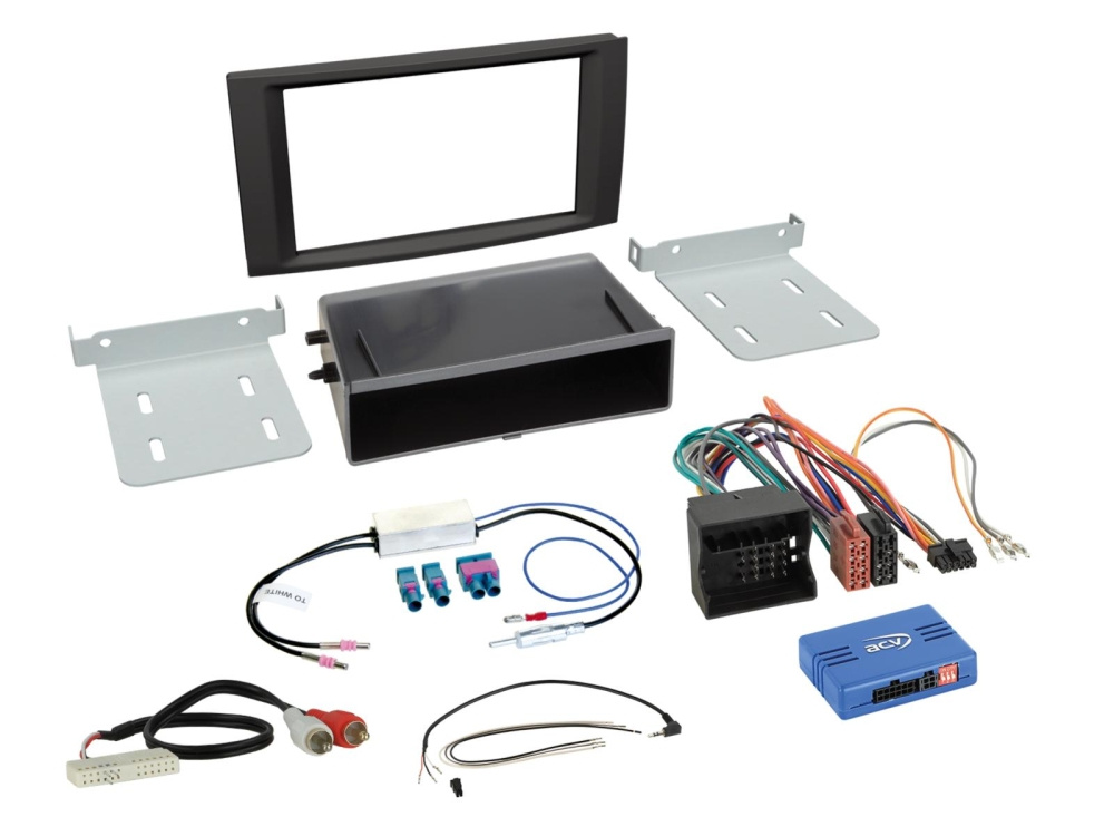 ACV Einbauset 1/2-DIN mit Ablagefach, VW T5/Touareg