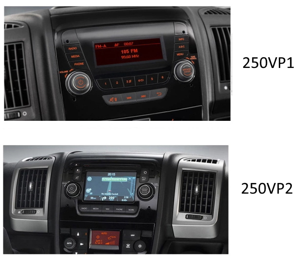 2-DIN Kit Fiat/Opel/Peugeot Infoadapter - 2014 - 2021
