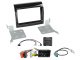 2-DIN Kit Citroen/Fiat/Opel/Peugeot, mit OEM-HU-Lenkradsteuerung 2-DIN Kit Citroen/Fiat/Opel/Peugeot, mit OEM-HU-Lenkradsteuerung
