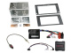 2-DIN Kit Ford schwarz SWC/CAN Bus/Fakra 2-DIN Kit Ford schwarz SWC/CAN Bus/Fakra