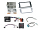 2-DIN Kit Ford verschiedene Fahrzeuge silber SWC/CAN Bus/Antenne 2-DIN Kit Ford verschiedene Fahrzeuge silber SWC/CAN Bus/Antenne