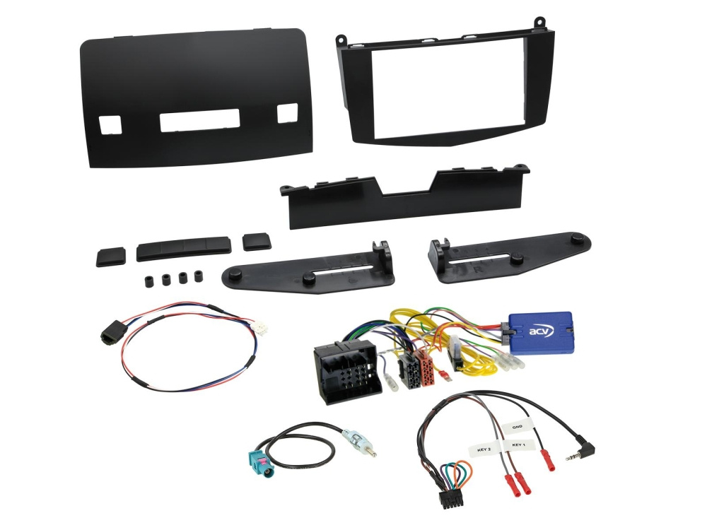 ACV Einbaukit 2-DIN Mercedes C-Klasse W204