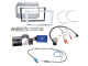 ACV Einbaukit 2-DIN Opel, hell matt chrom ACV Einbaukit 2-DIN Opel, hell matt chrom