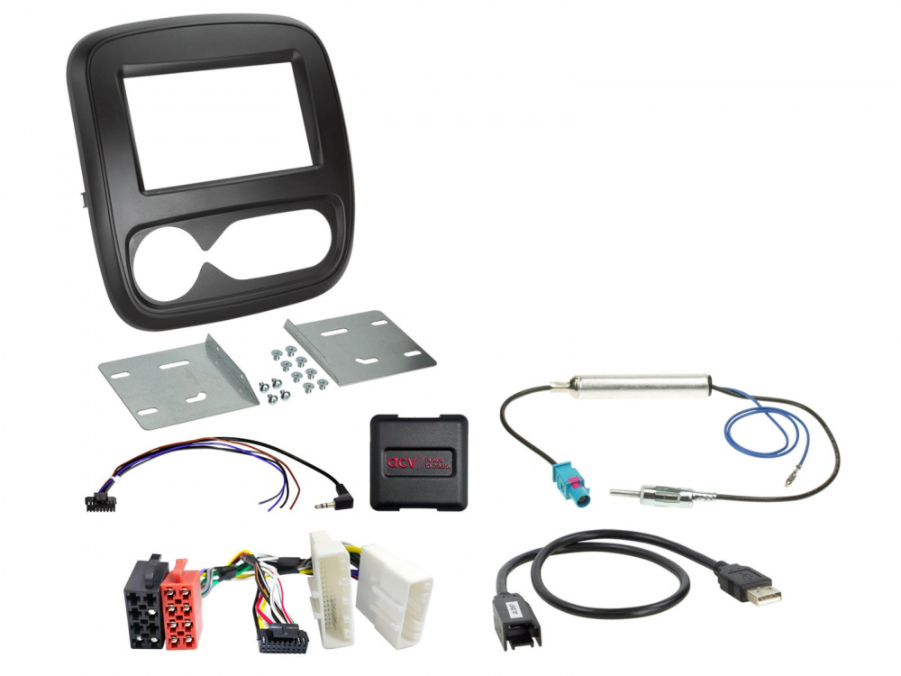 ACV Einbaukit 2-DIN Fiat/Nissan/Open/Renault