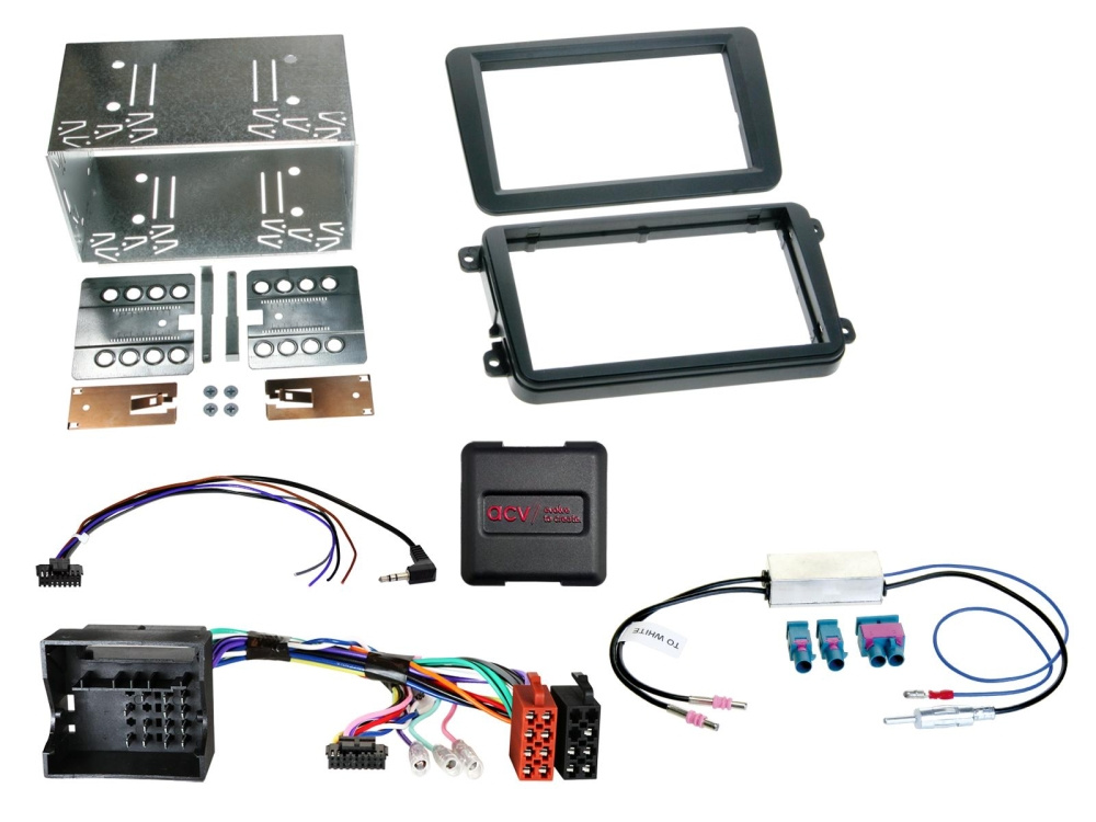 ACV Einbaukit 2-DIN Seat/Skoda/VW
