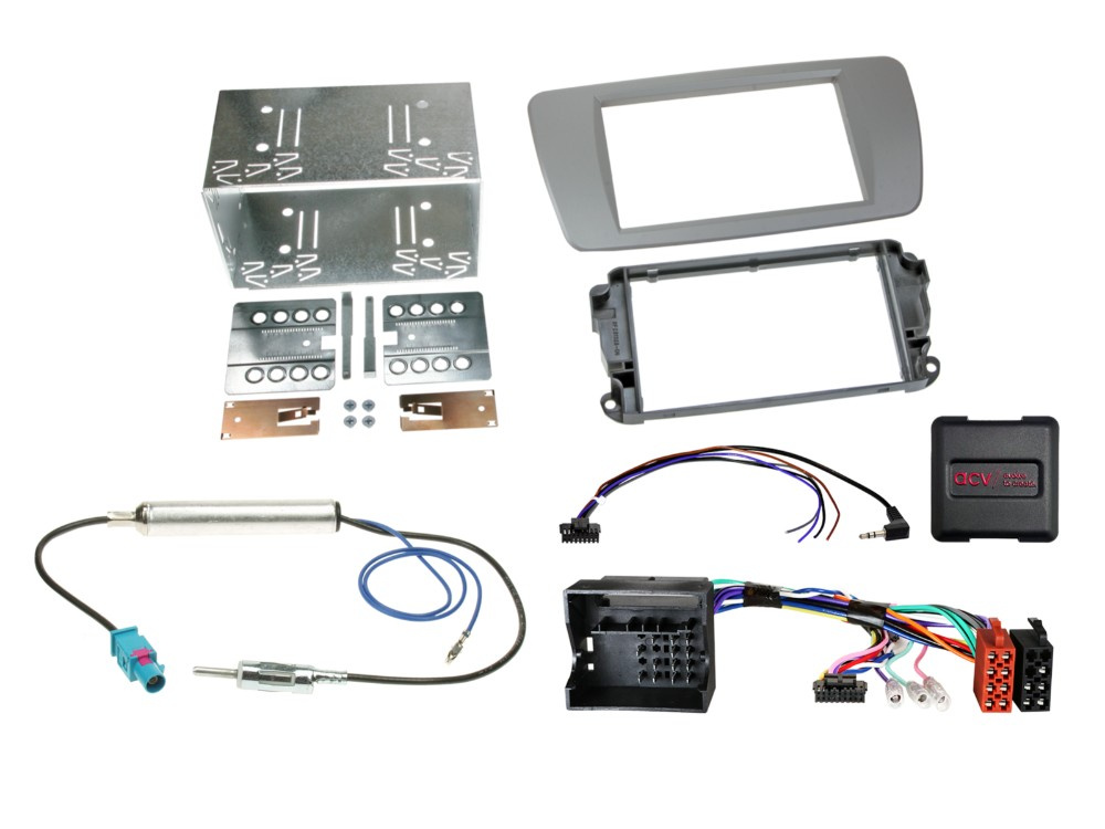 ACV Einbaukit 2-DIN Seat Ibiza dublin grey